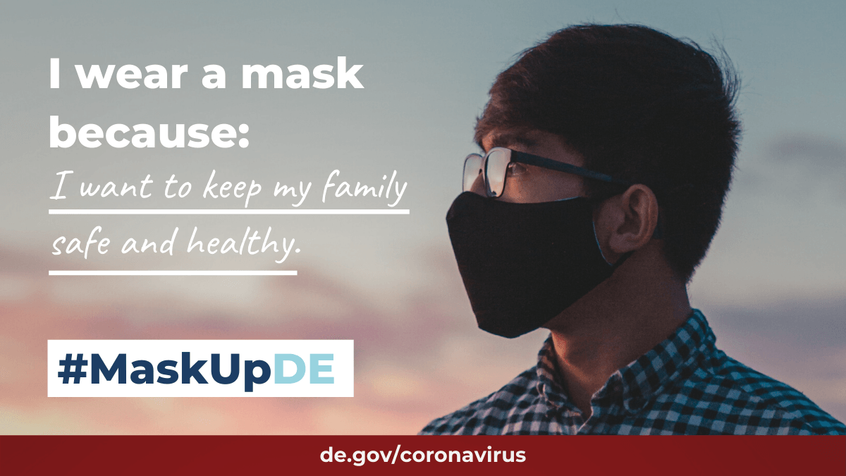 Delaware_DHSS's tweet photo. If you are going out shopping today, please be cognizant of businesses' face mask rules. When in doubt, wear a face mask indoors in public - regardless of your vaccination status. #MaskUpDE https://t.co/5aKKF83o9U