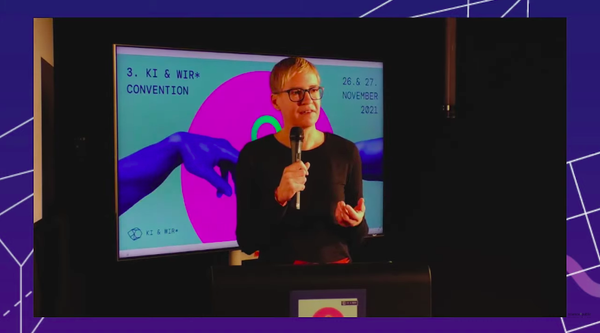 ki_wir's tweet photo. Die #KIundWir-Convention 2021 ist im vollen Gange. 🎉 Mit Live-Eröffnung von @science2publicc aus Halle (Saale). Grußworte von @WillingmannA &amp; @LydiaHueskens, Keynote von @evawolfangel &amp; Vortrag von @BuBernd bildeten den Auftakt. https://t.co/GThx1jDGjM https://t.co/TNUn6lCguu