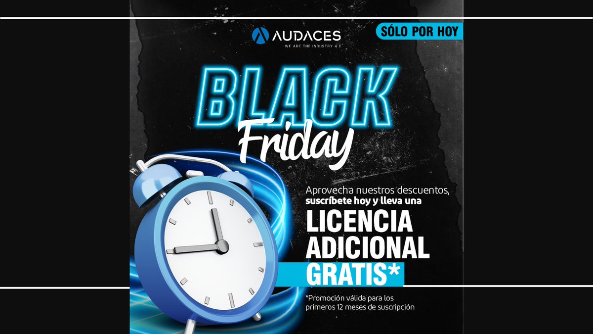 insomoda's tweet photo. ¡HOY! Adquiere Audaces 360 y obtén una licencia adicional gratis
AUDACES 360 CON HASTA EL 40% OFF*
Contáctanos:
📞https://t.co/Yo7cQbOfWQ
🌐https://t.co/xRFcT2u23G https://t.co/5STi1oqrEy