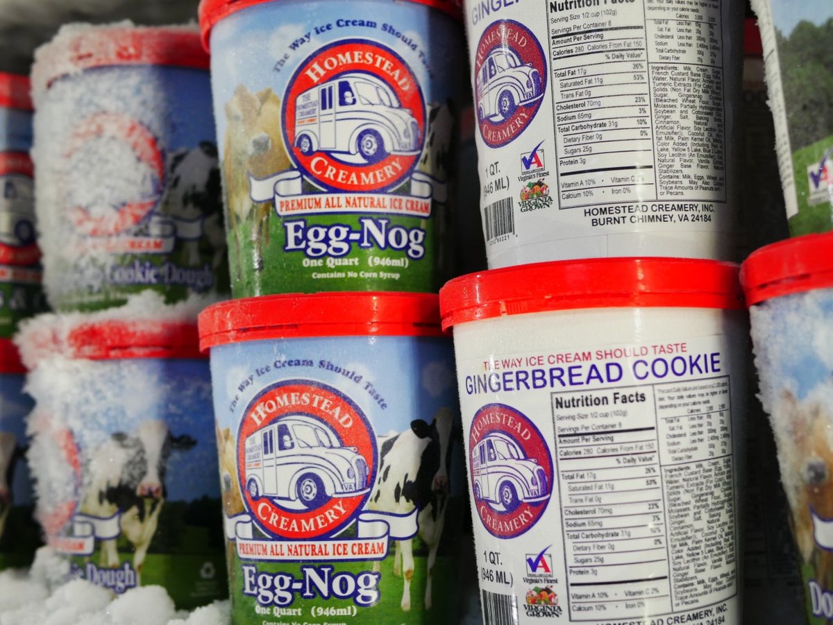 homesteadcream's tweet photo. It's the most wonderful time of the year for our eggnog and gingerbread ice cream! Which flavor are you grabbing?
.
.
.
#homesteadcreamery #thewaymilkshouldtaste #thewayicecreamshouldtaste #milk #A2A2milk #A2A2 https://t.co/9KPh47d5hi