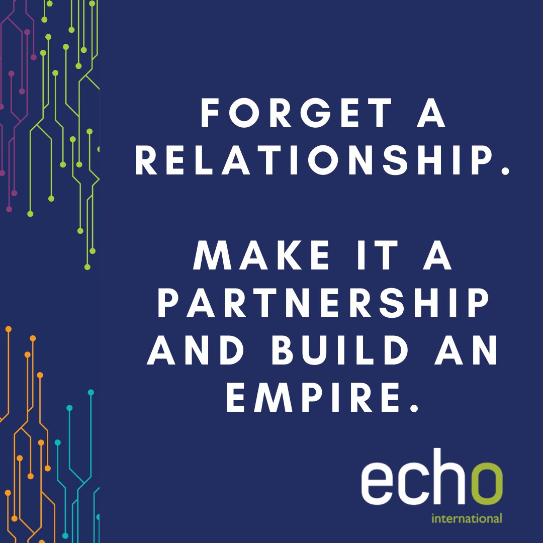 EchotelI's tweet photo. We don’t just manage IT, we build empires through business partnerships.
#echointernational https://t.co/1xRVtv5ksx