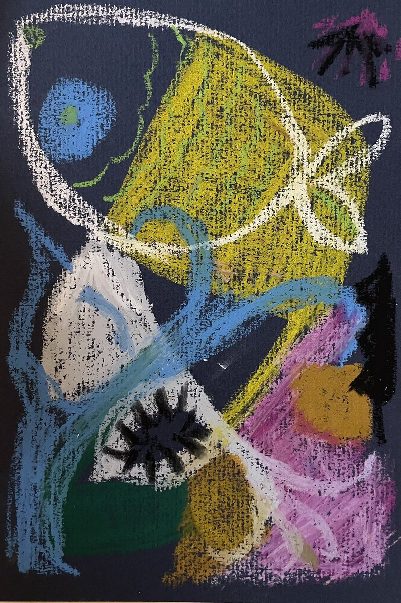 griseldamussett's tweet photo. More #bedart. Two oil pastels on Ingres paper. #chemo #nomess #nomessing #intreatmentunitnow  #breastcancerhasspread #allworksforsale #planningprechristmasshowinfaversham https://t.co/n0BdJKjLtX
