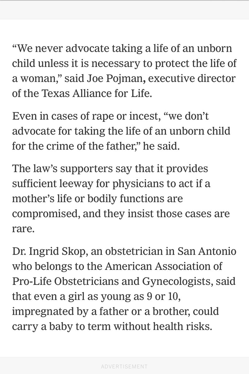 MollyJongFast's tweet image. This Texas abortion law is positively dystopian 

nytimes.com/2021/11/26/hea…