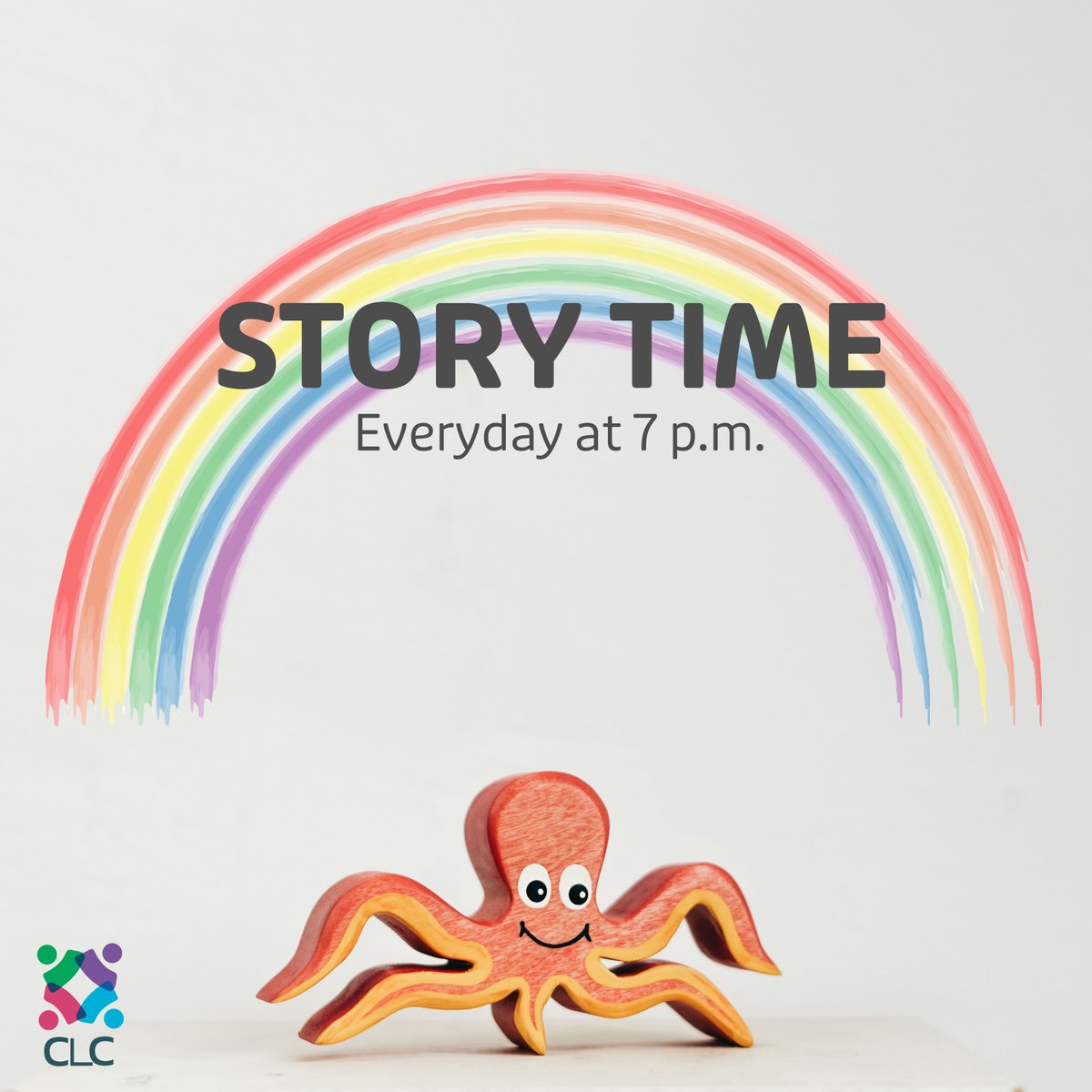 clcworks's tweet photo. Don't forget CLC Story Time every day at 7 p.m.! Tune in to hear from some of our favorite children's book authors! https://t.co/Y75XmsxAU2
.
.
.
.
#childrensauthors #columbus #columbusoh #OHIO #columbusgram #CLC #readingisfun #literacy #stories #clcconnect #nonprofit #CLCWorks https://t.co/koXddggvmM