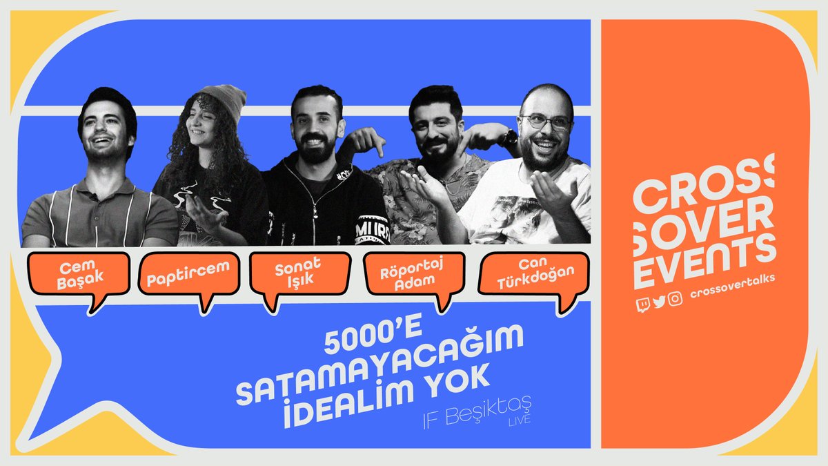 CrossoverTalks's tweet photo. Crossover Events'in ikinci bölümü yayında!

Cem Başak, @paptircem @sonat_isik @RoportajAdam ve @cantrkdgn'nın @IfBesiktas'daki muhabbetine ortak olmak için: https://t.co/UY0gih95Ey
Keyifli seyirler!!!

#crossoverevents https://t.co/CFiGfITVBp