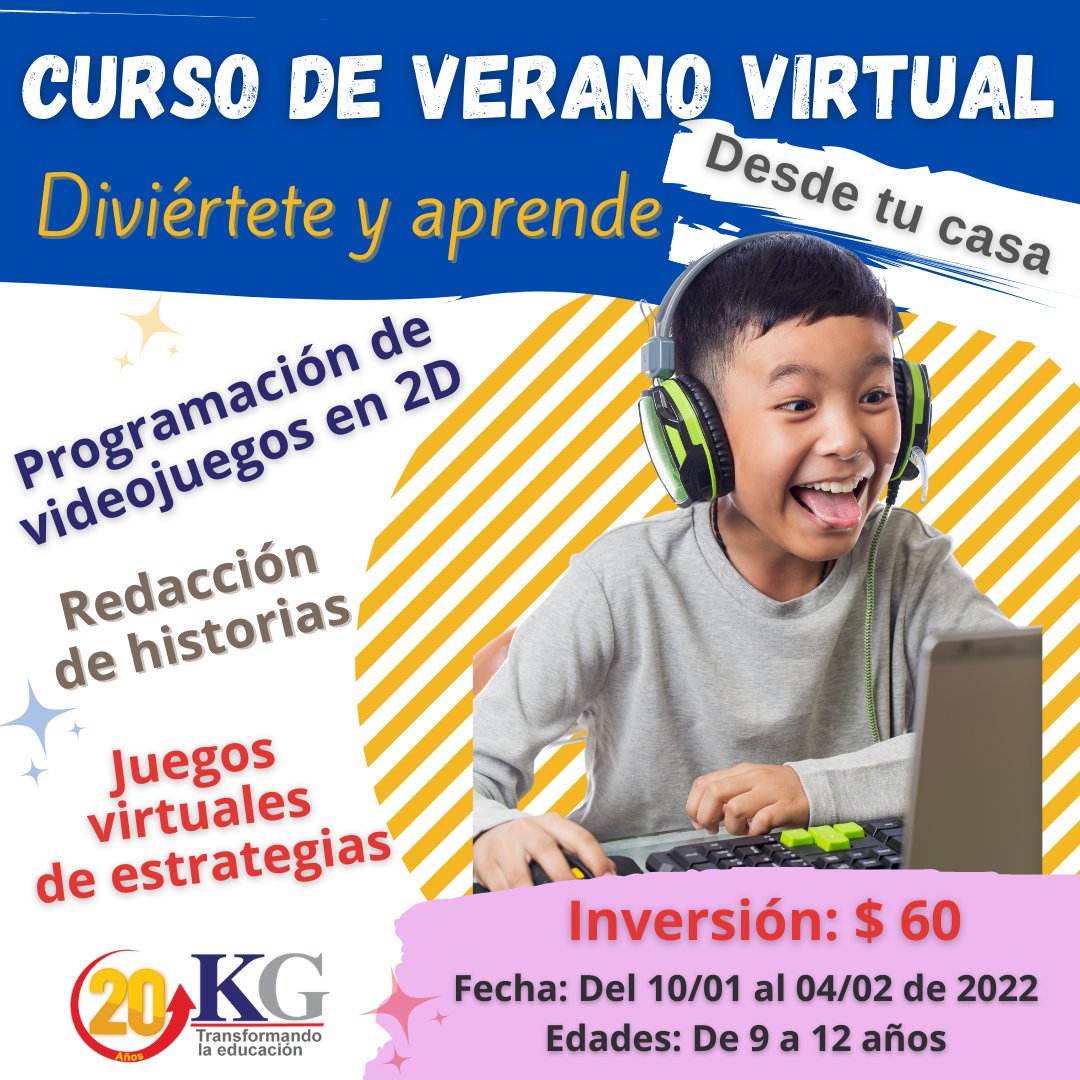 knowledgegpty's tweet image. Aprovecha este verano virtual para tu hijo(a). Aprendizaje y diversión en un sólo lugar. Escríbenos al whatsapp para más información: 6349-3406.