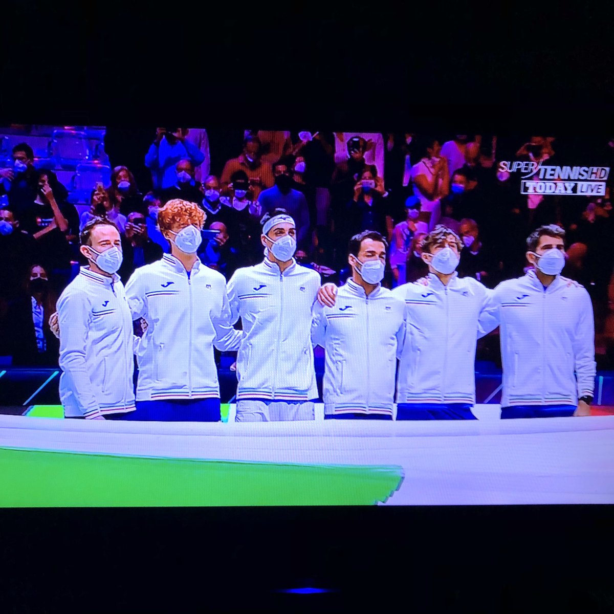 🇮🇹 Forza Azzurri 🎾 
#milleeunapagina #CoppaDavis #tennisitaliano