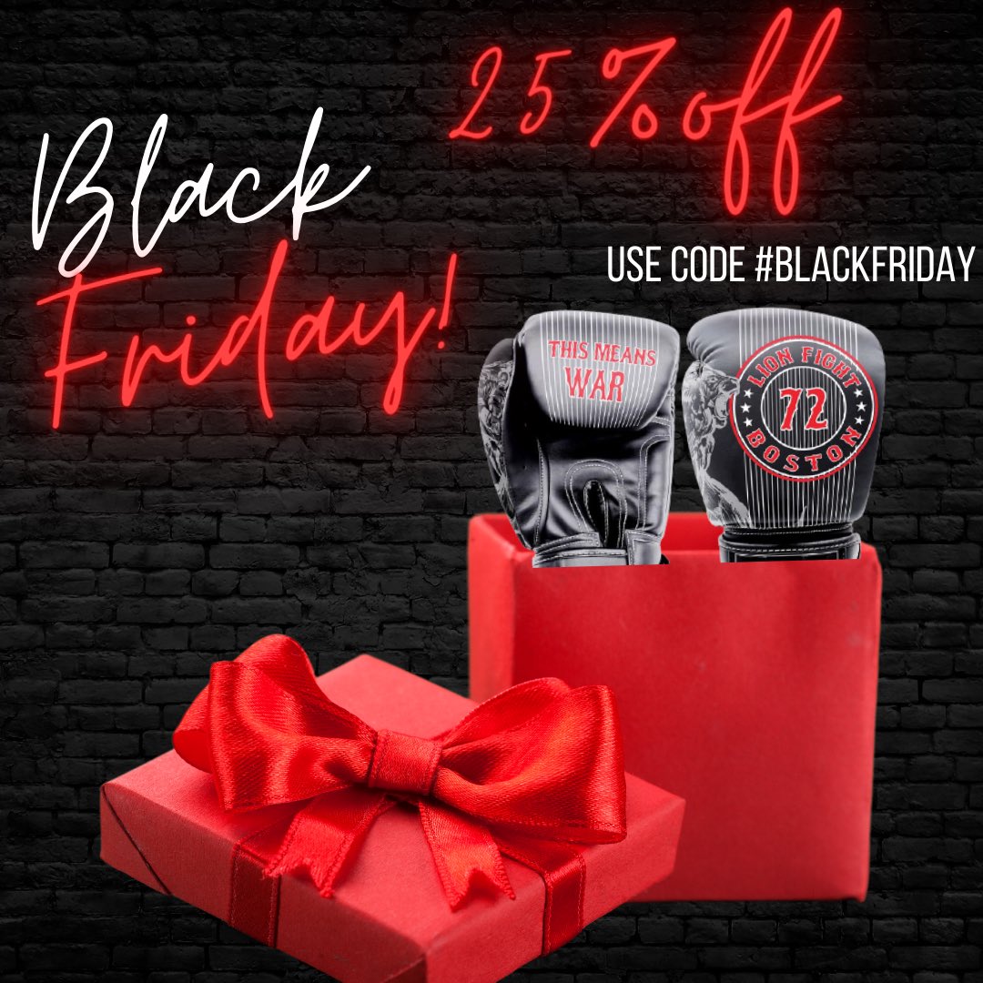 LionFight's tweet photo. Take advantage of our #BlackFriday sale!

25% all LF Apparel 🚨🚨

https://t.co/OSspESxfKE https://t.co/YD9kHWyuRx