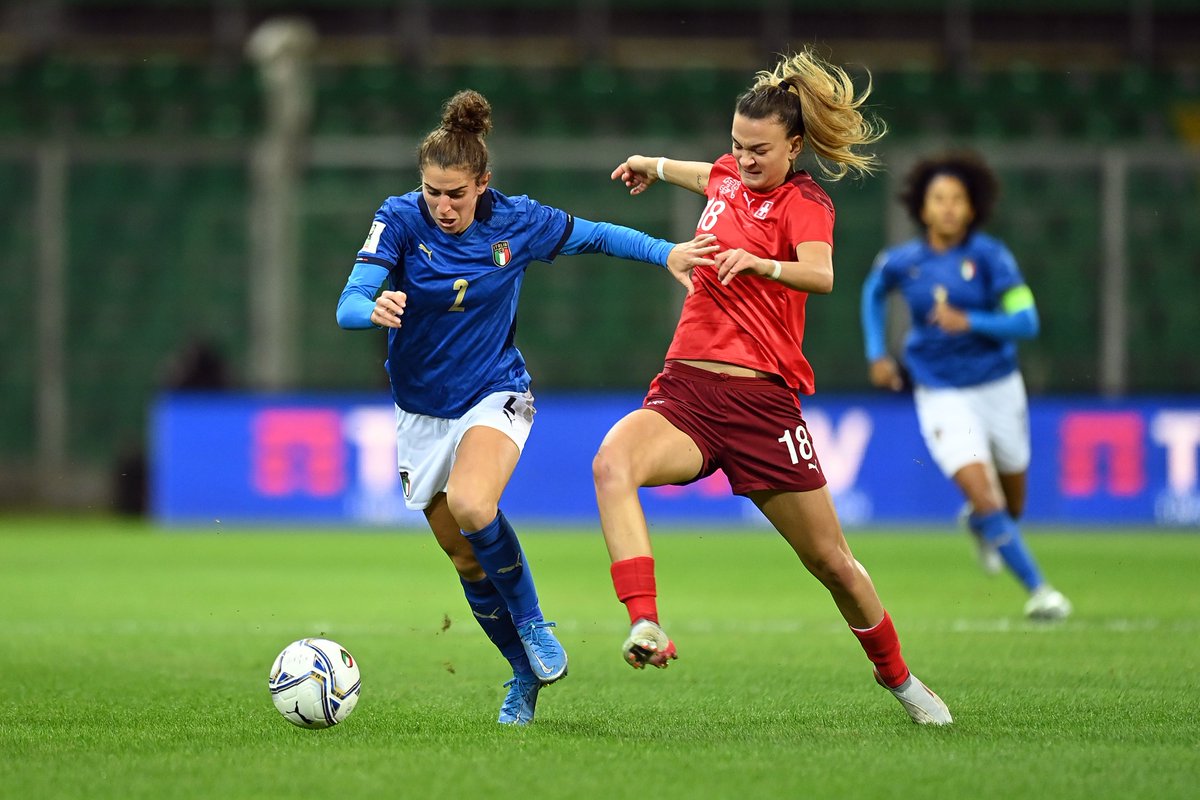 AzzurreFIGC's tweet photo. #Nazionale 🇮🇹 

📷 #Azzurre sconfitte di misura a #Palermo, martedì la sfida con la #Romania 

#FIFAWWC #ItaliaSvizzera #ITASVI
#VivoAzzurro https://t.co/UEkAFQO8CO