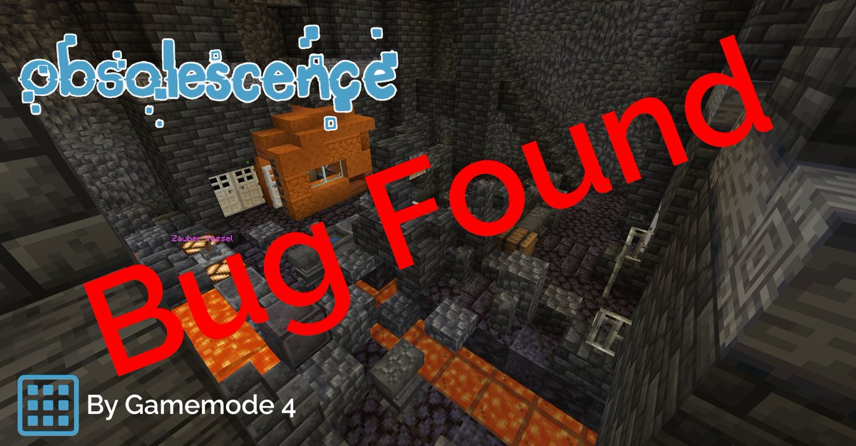GM4Official's tweet photo. Obsolescence: CTM Bug Notice!

If you downloaded the map for single player use, please make sure to grab a copy of the resource pack!

It was mispacked so means certain functionality in the map will look right! (The map will work)

https://t.co/Mtl1cttGQk

#Gamemode4 #Minecraft https://t.co/07j2jnp6C6