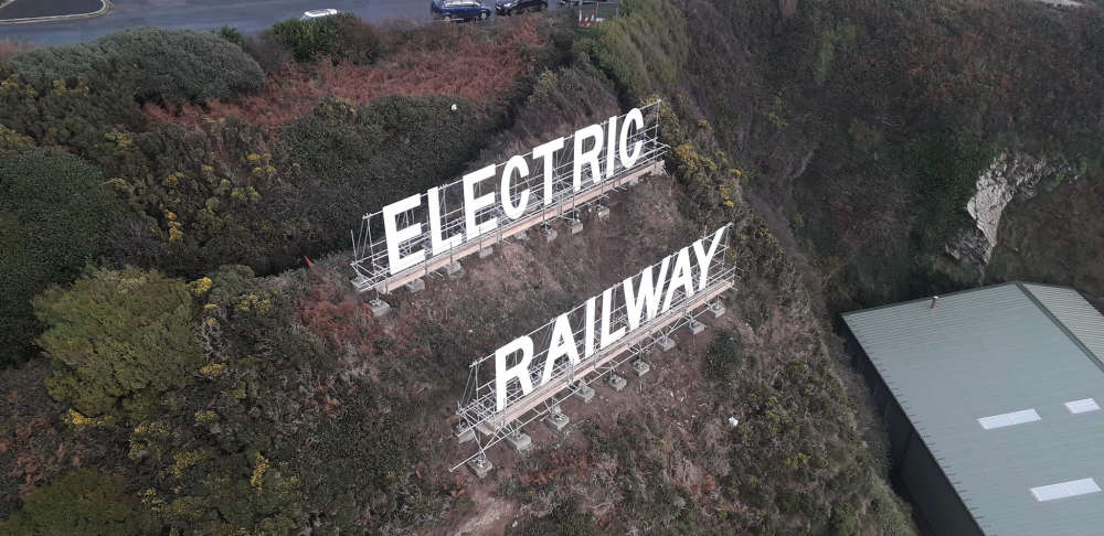 IomMediaTVRadio's tweet image. Manx Electric Railway sign replaced at a cost of £130K

#iom  #news