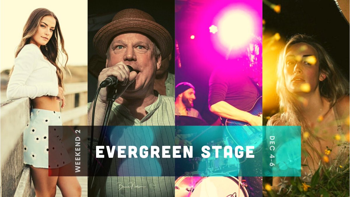 We are excited to announce the Evergreen Stage Weekend 2 lineup! ❄️🎶

🗓 December 4 to 6, 2021 

Tickets are on sale! For more information about the artists, or to book your propane fire table or picnic table - head to: eventbrite.ca/o/jazz-east-ri…

#EvergreenStage