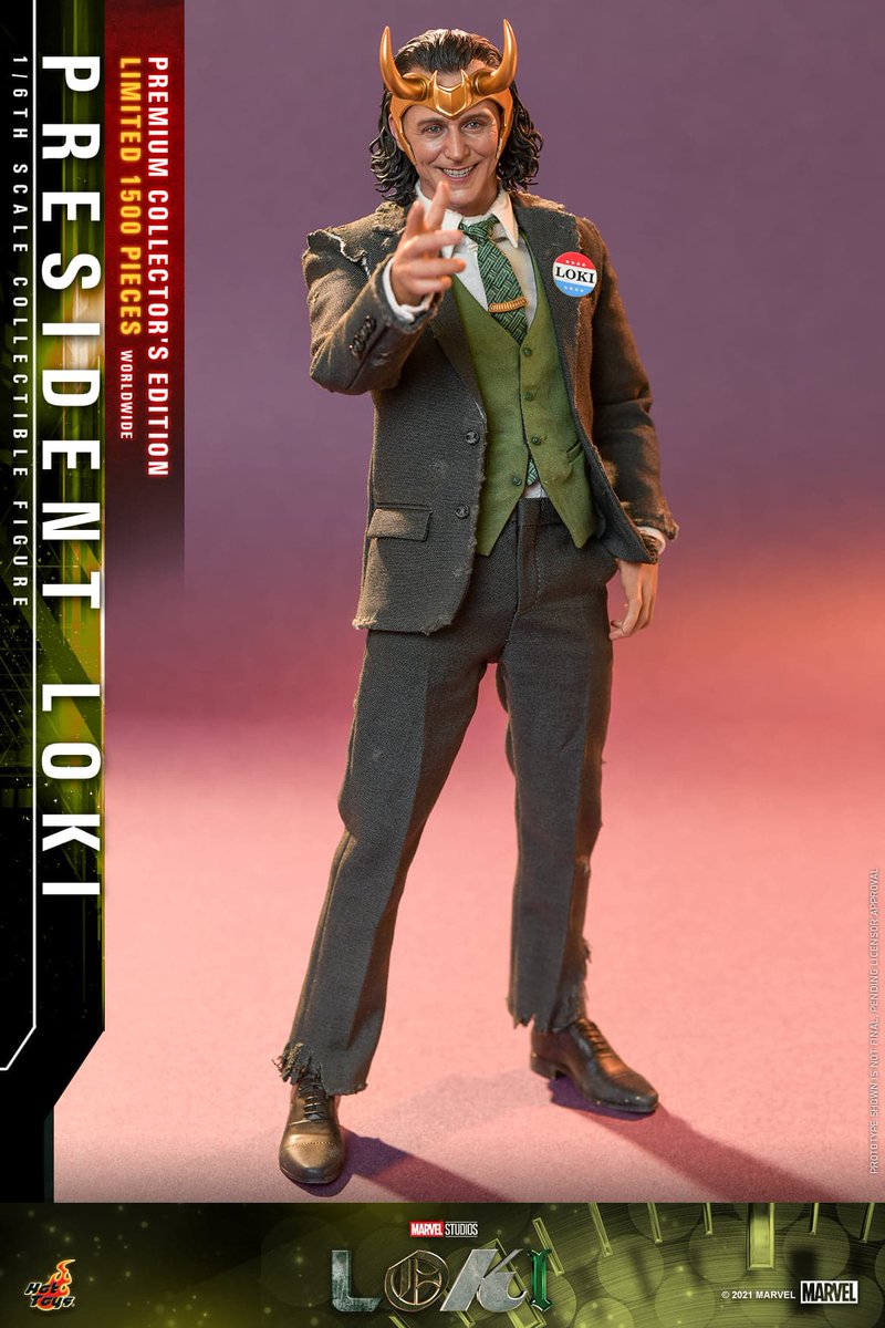 CinematizandoOf's tweet photo. #Loki #LokiPresidente #PresidentLoki #HotToys https://t.co/x0pu3IYoPY