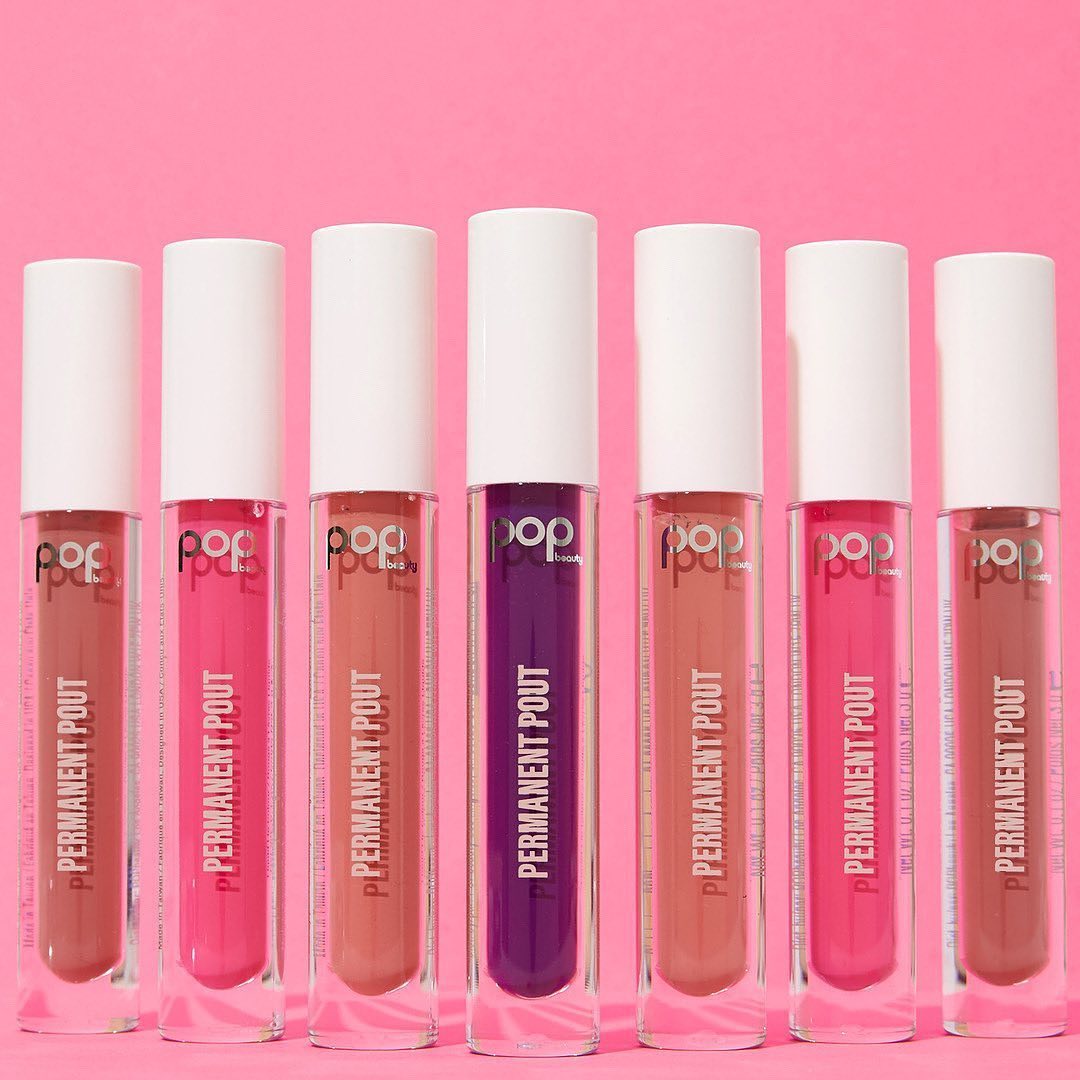 Pop_Beauty's tweet photo. Lip paints a POPpin'! Our Permanent Pouts provide full-coverage colour for stay put pouts! Get playing with Bare Blush, Power Pink, Butter Babe & OMG Violet. π #POPbeauty #POPPerfect https://t.co/C64A5EhGty