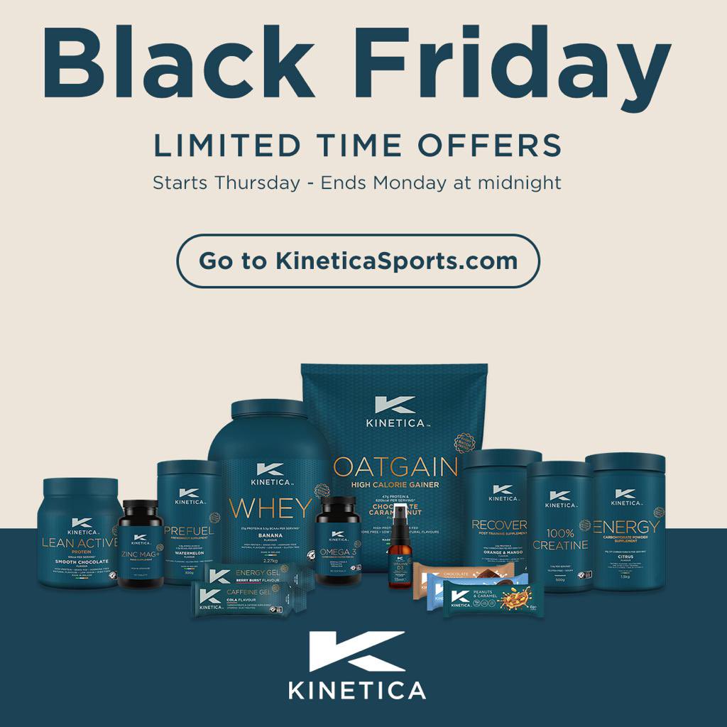 Great Black Friday deals! @KineticaSports 🔥 uk.kineticasports.com/pages/black-fr…