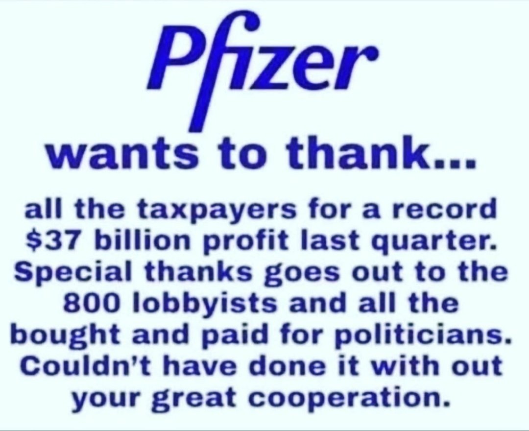 DrDev7's tweet photo. These #4Pics are as Relevant as your life.
How?
It's your wisdom to find their connection.
Pfizer killed a guy and then it says that #Pfizer earned record $37 Billion Profit last quarter.
Govts from all over the globe are killing their civilization.
#Democide https://t.co/s7XiPXSCnY