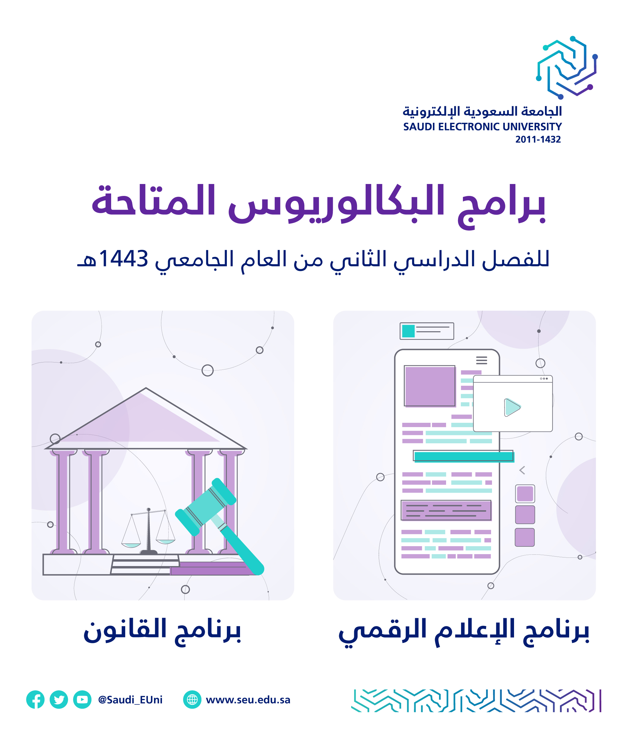 الفصل الجامعة 1443 الثاني الإلكترونية موعد التسجيل في السعودية موعد التسجيل