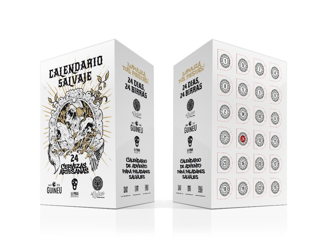 begoferrer's tweet photo. a arriba l'advent, i més salvatge que mai! 📆🐺

🍻 En col·laboració amb: Guineu, La Quinze i la Pirata Brewing, et portem cerveses exclusives, sabors únics i gustos nous per als amants de les cerveses artesanes i per als més intrèpids i intrèpides! 🐺 https://t.co/qlZpZlVy0A