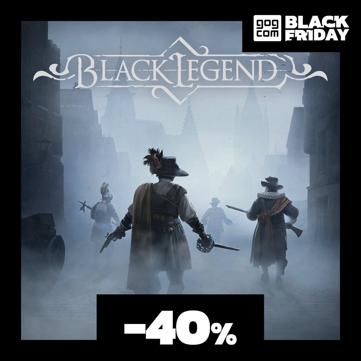 Get a discount of 40% on Black Legend as part of <a href="/GOGcom/">GOG.COM</a>'s #BlackFriday sale!

💻 Go and check it out: bit.ly/3HVq3m2