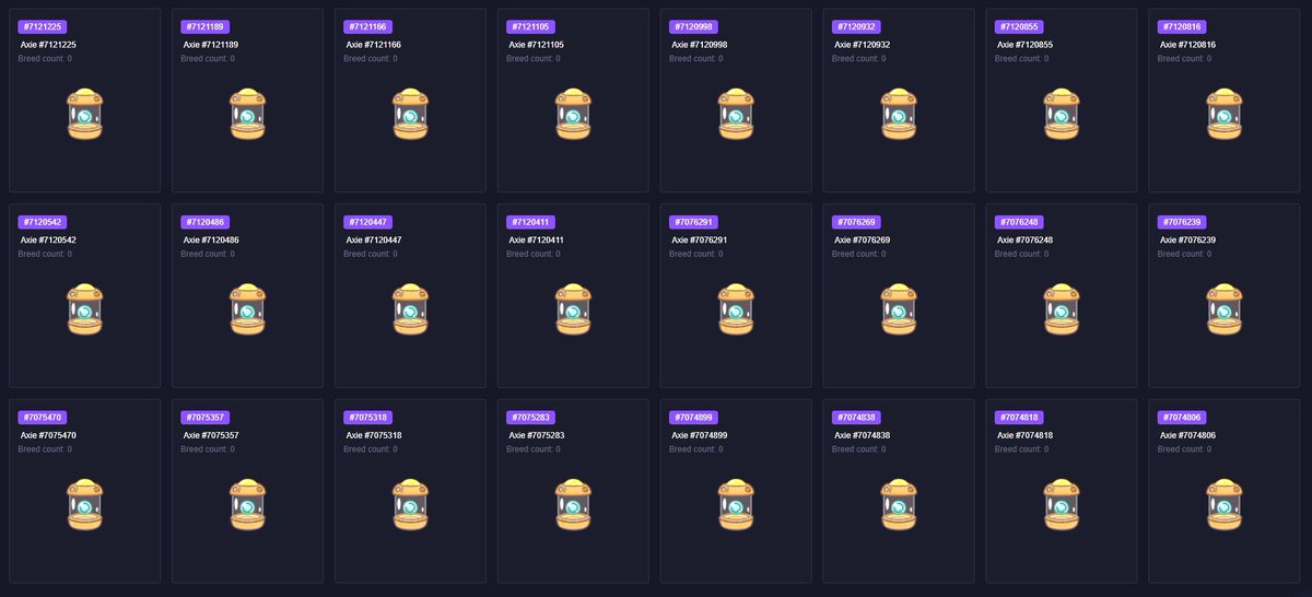 🤑Who’s ready for a 👾👾👾#AxieScholarship ?! 

Out here on the #Axie grind! 🥚🥚🥚👾👾 Let’s go!

#AxieinfinityScholarship #AxieInfinity