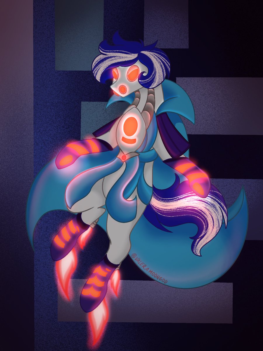valeramoongod's tweet photo. #commission for @IvShin16 
#mlp #oc #commissionsopen #robopony https://t.co/gb6w35E8c4