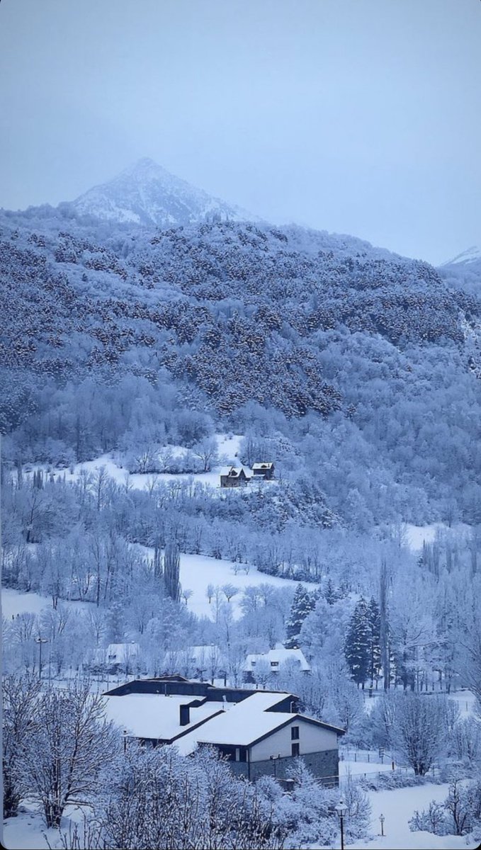 🌨 🤍  Benasque tras la nevada