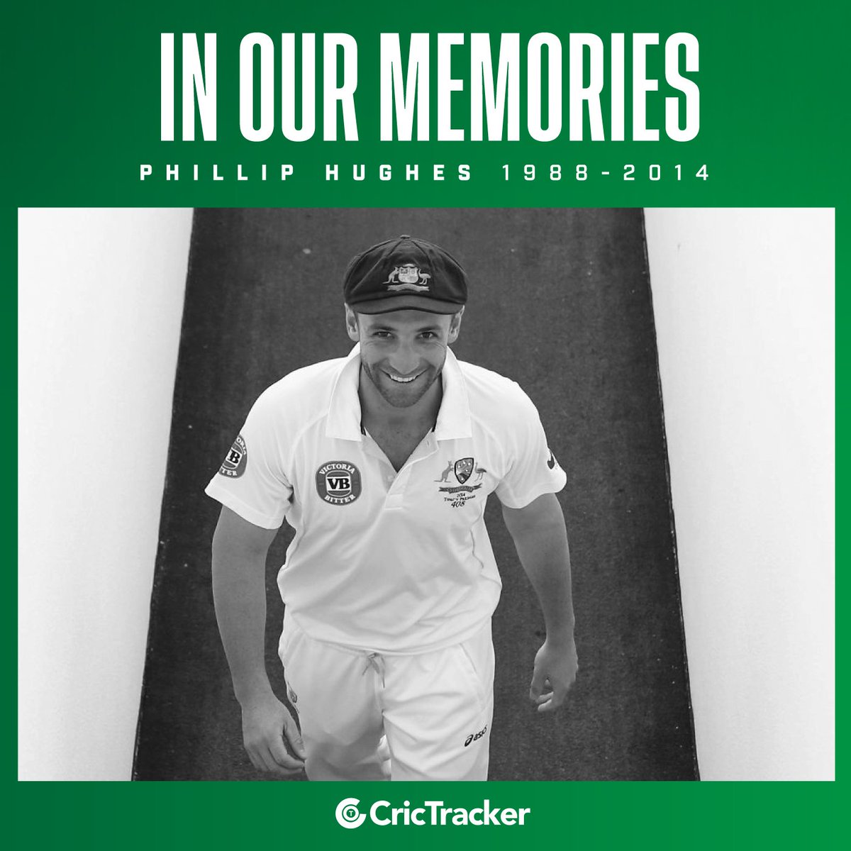 Remembering the Australian cricketer Phil Hughes on his death anniversary.

#PhilHughes #Australia #63NotOut #Cricket #CricTracker