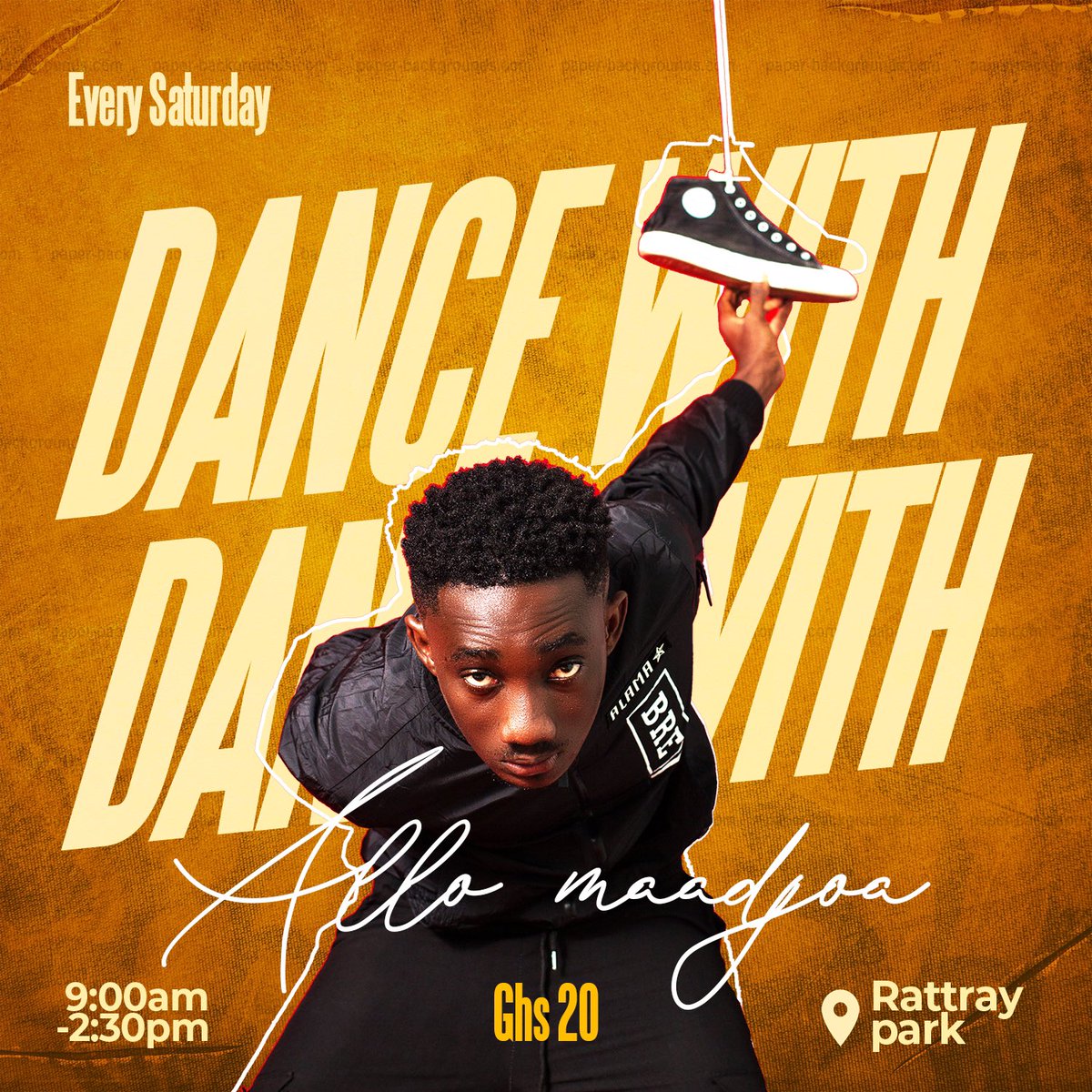 AlloMaadjoa's tweet photo. Don’t miss this tomorrow ❗️
Venue : Rattray Park
Time : 9am
Rate : 20ghc
#afrodanceclass https://t.co/Ejp3p07u1N