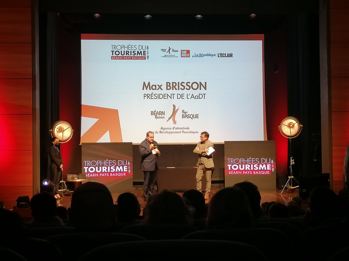 ThVillepreux's tweet photo. Trophées du tourisme #SO_paysbasque #Aadt https://t.co/zEMbJaIeZn