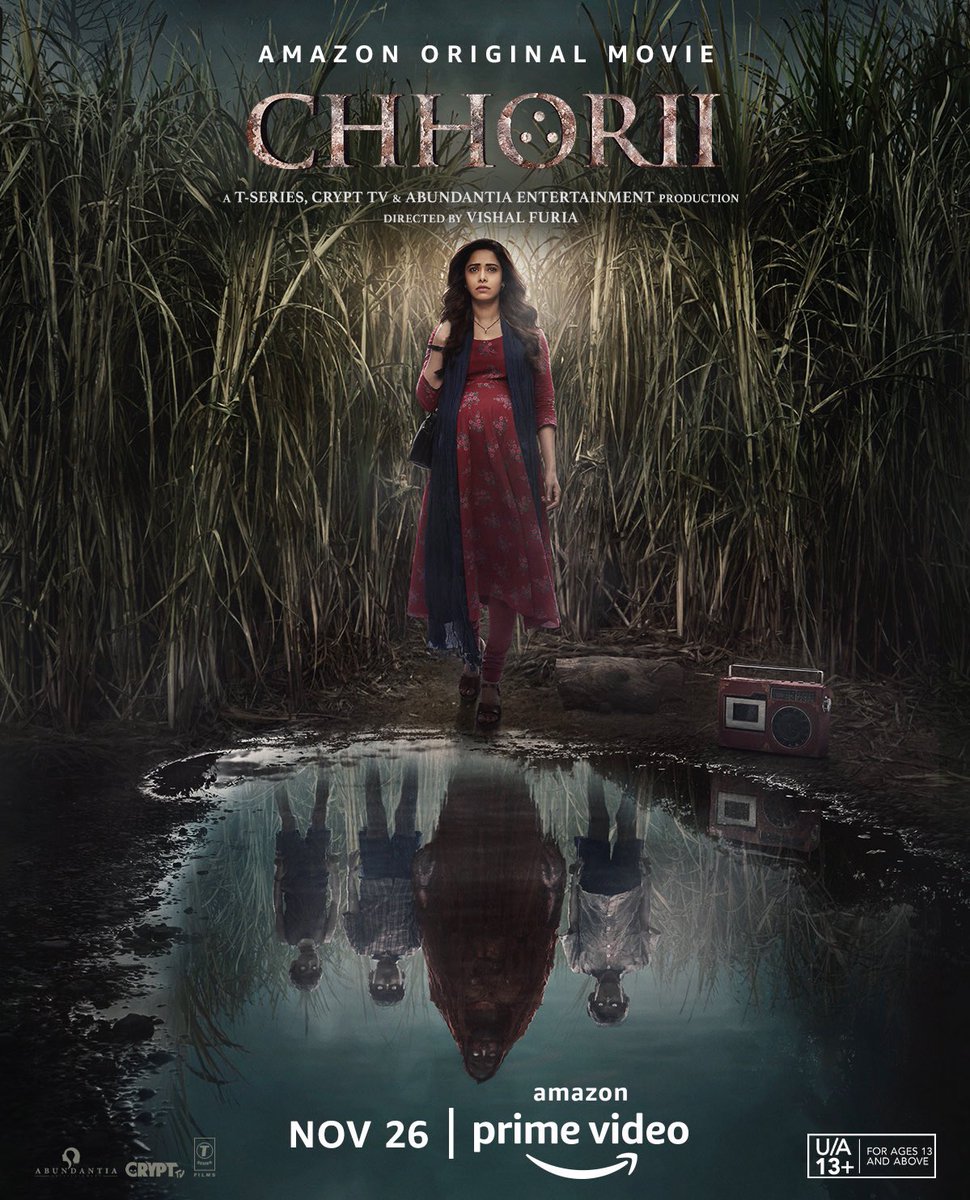 #ChhoriiOnPrime

A horror-theme movie with a good social message in the end.

Can be watched even with whole family, probably that's how it should be done. Do watch whenever you get a chance

#Chhorii