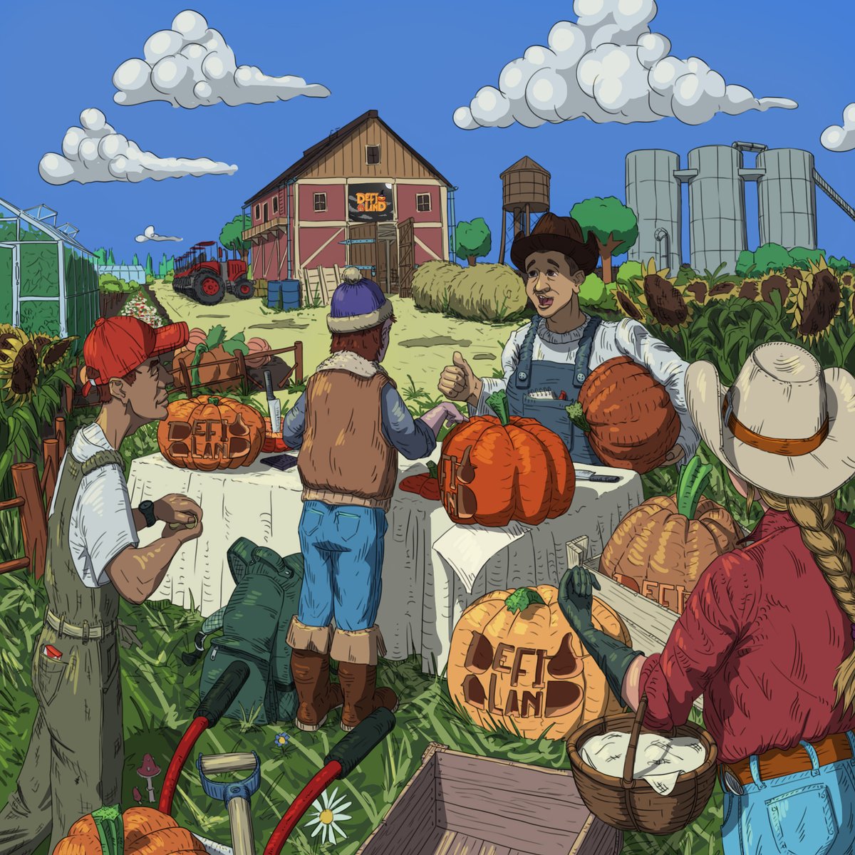 🚜🚜🚜The giveaway time has arrived!

🥳To celebrate the start of our minting, we got a surprise for you!

🤝Wealth of Nations x DeFi Land 

🥇Win 1 collab #NFT

To Enter:
1️⃣Follow <a href="/DeFi_Land/">DeFi Land</a> <a href="/WoNnft/">Wealth of Nations. Alpha-test stage</a>
2️⃣RT &amp;❤️
Winner Picked in 1 week!

#NFTcollection #Solana #SolanaNFT #P2E