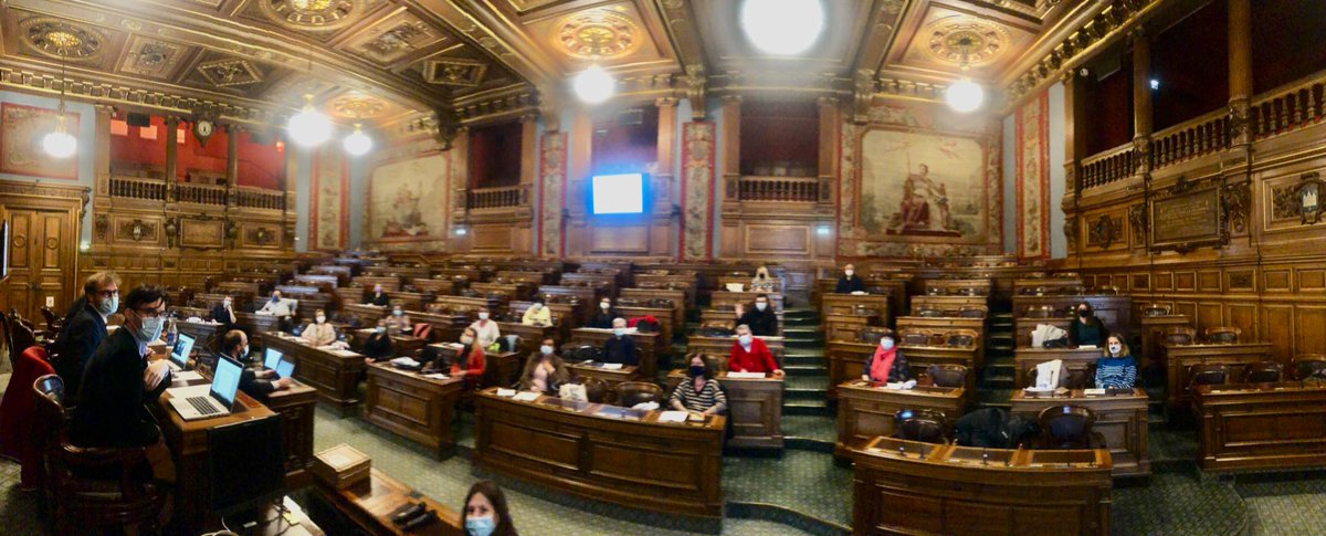 Heureux de retrouver le #ConseilParisiendesEuropéens🇪🇺pour une nouvelle session de travail à l’Hôtel de Ville de <a href="/Paris/">Paris</a>🇫🇷, autour notamment des groupes de travail thématiques dont le nouveau sur l’accessibilité et le handicap propose@par@mon collègue @JacquesGalvani. 💙❤️