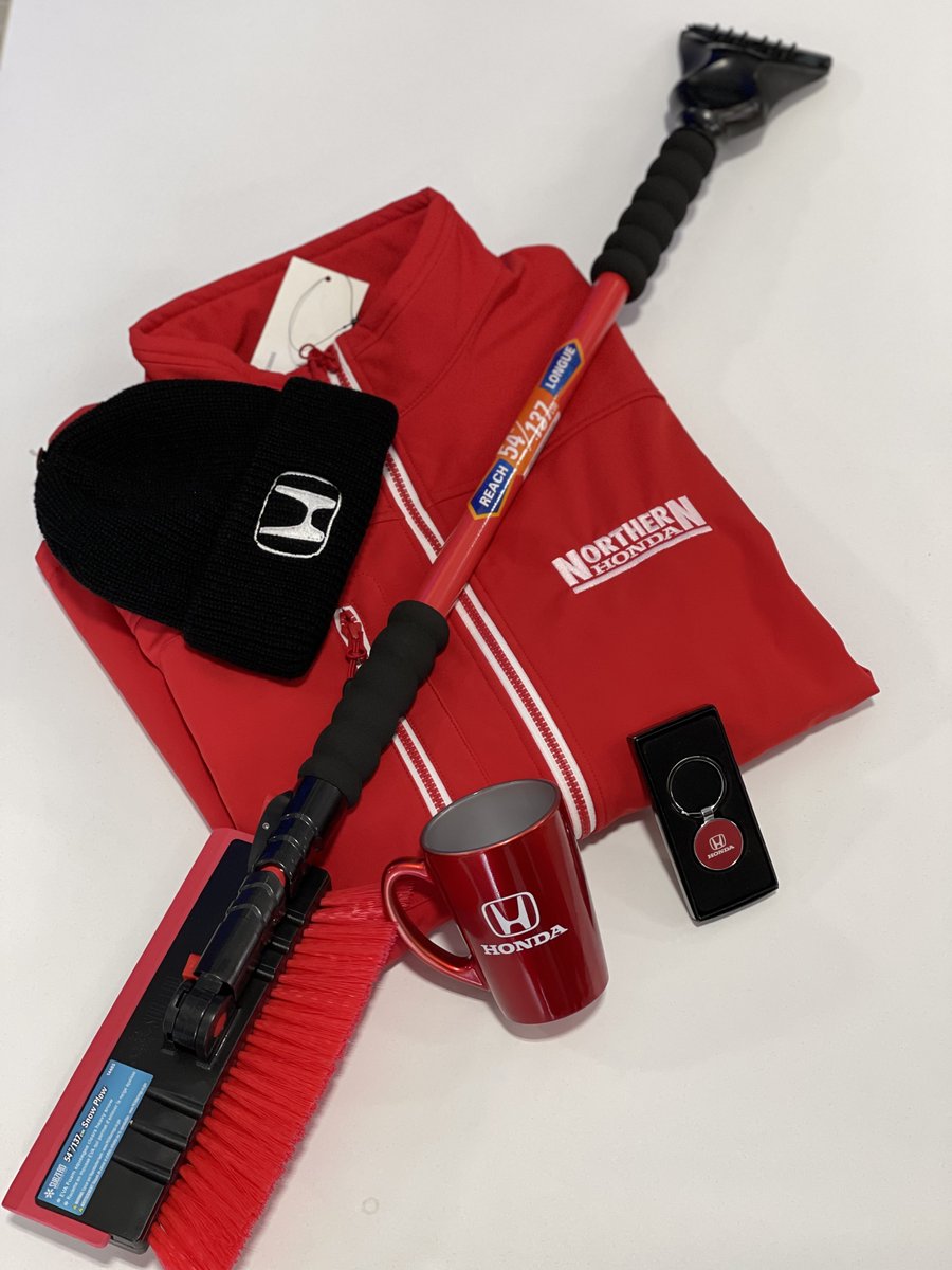 NorthernHonda's tweet photo. BLACK FRIDAY FLASH SALE! Come get your Northern Honda winter swag package! Valued at over $150, score this sweet ensemble for only $90!! #blackfridaysale #teamnorthern #northernvalueshondaquality https://t.co/5PgOBvWFDh