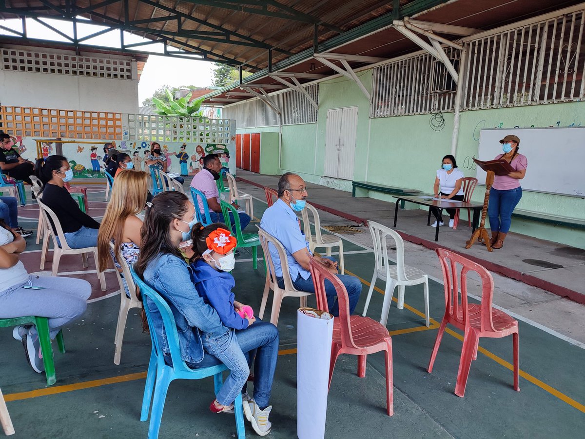 Reunión para la elección del consejo educativo y MBF <a href="/COMUNIDADESED15/">DIV. COMUNIDADES EDUCATIVAS TÁCHIRA</a> @ZonaEducTachira @MPPEDUCACION @
