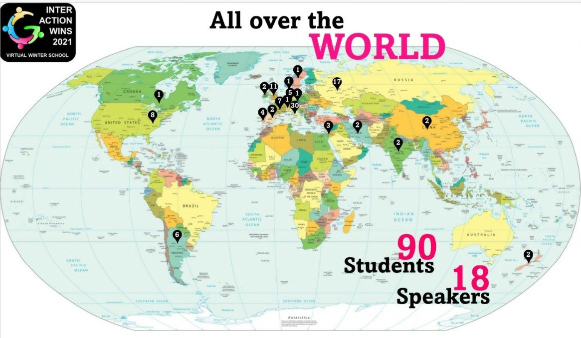 The #interactionwins2021 was a success! Great students, amazing speakers and a wonderful organizing committee THANK YOU THANK YOU THANK YOU for the participation, the enthusiasm and the passion you all shared with us #BelieveInYourself #G4community #INTERACT #WhatsNext #StayTuned
