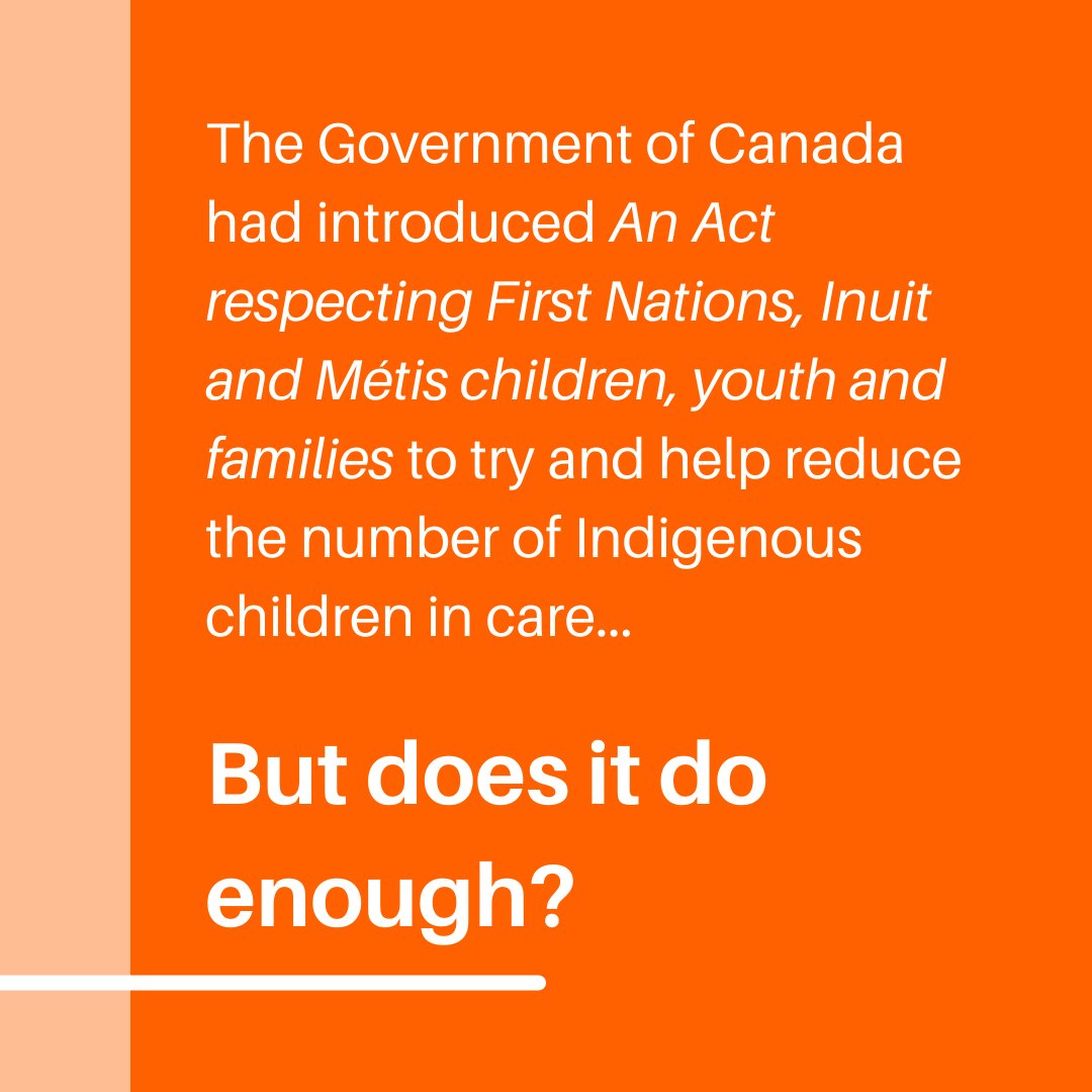 Law_Collective's tweet photo. Although the Act does well in introducing legislation that can help keep Indigenous children out of care, it fails to account for the Indigenous children that do not have access to proper care.

Read now: https://t.co/VOapkFkqbW https://t.co/JUNgueQn7z