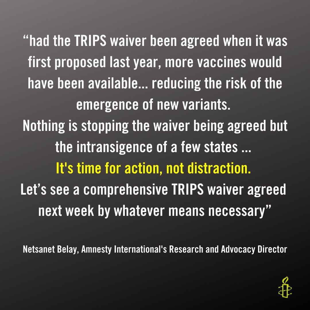 The news of a new variant w/ multiple mutations is sadly all too predictable w/ the immense vaccine inequality that we've seen over the last year. Time for a #TRIPSwaiver & for countries to step up on redistributing doses to countries that don't have supplies #100DayCountdown