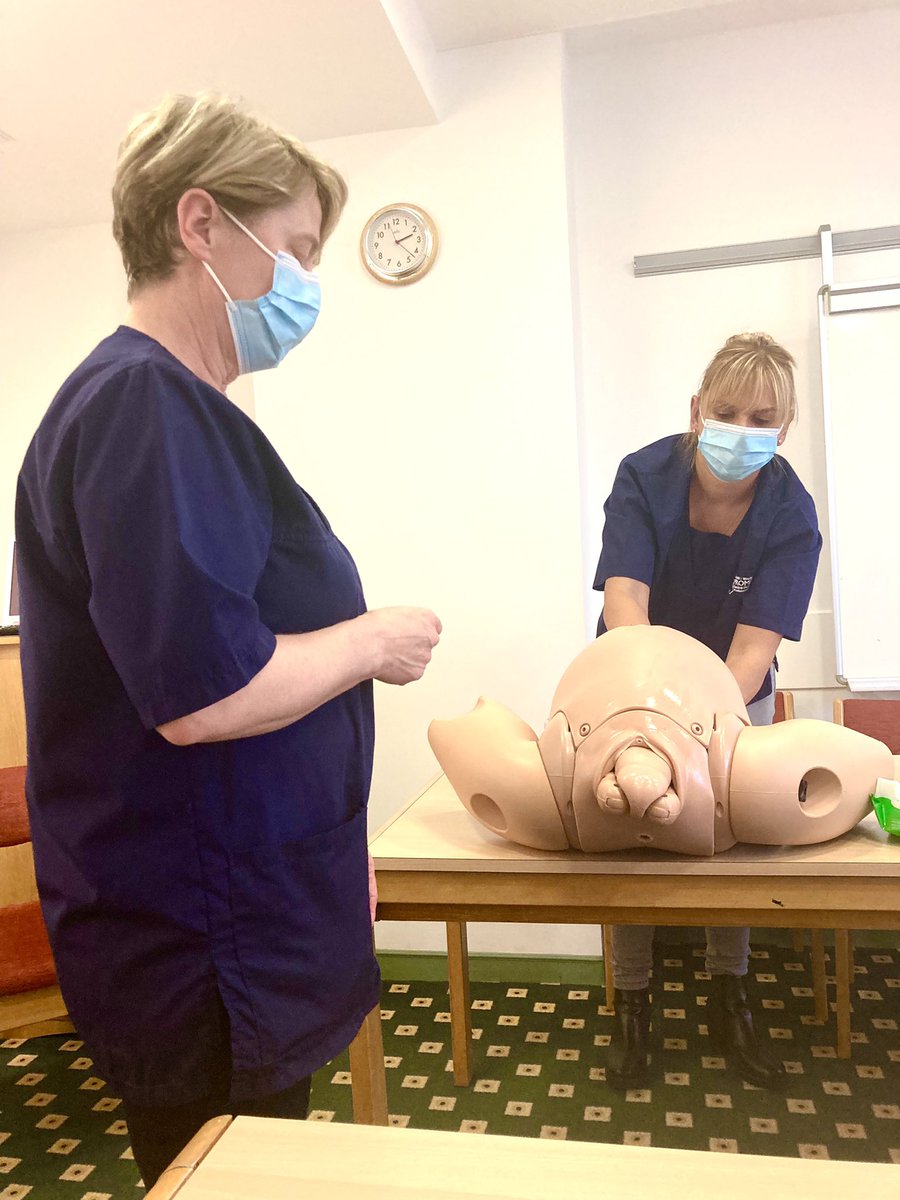 sarah_hookes's tweet photo. Enjoyed @PromptWales training with the fabulous  Wrexham team @BetsiCadwaladr today Here I am handing over the cord prolapse pants! @karen37771372 @Bec906 @perlauaur @jane20007417 @SarahLMorris13 @JonathanWebbWRP @NWSSP @KalpanaU @niladrisg1 @DanH11 @hemantmaraj @geetaKu77443673 https://t.co/eUV9Mh25s8
