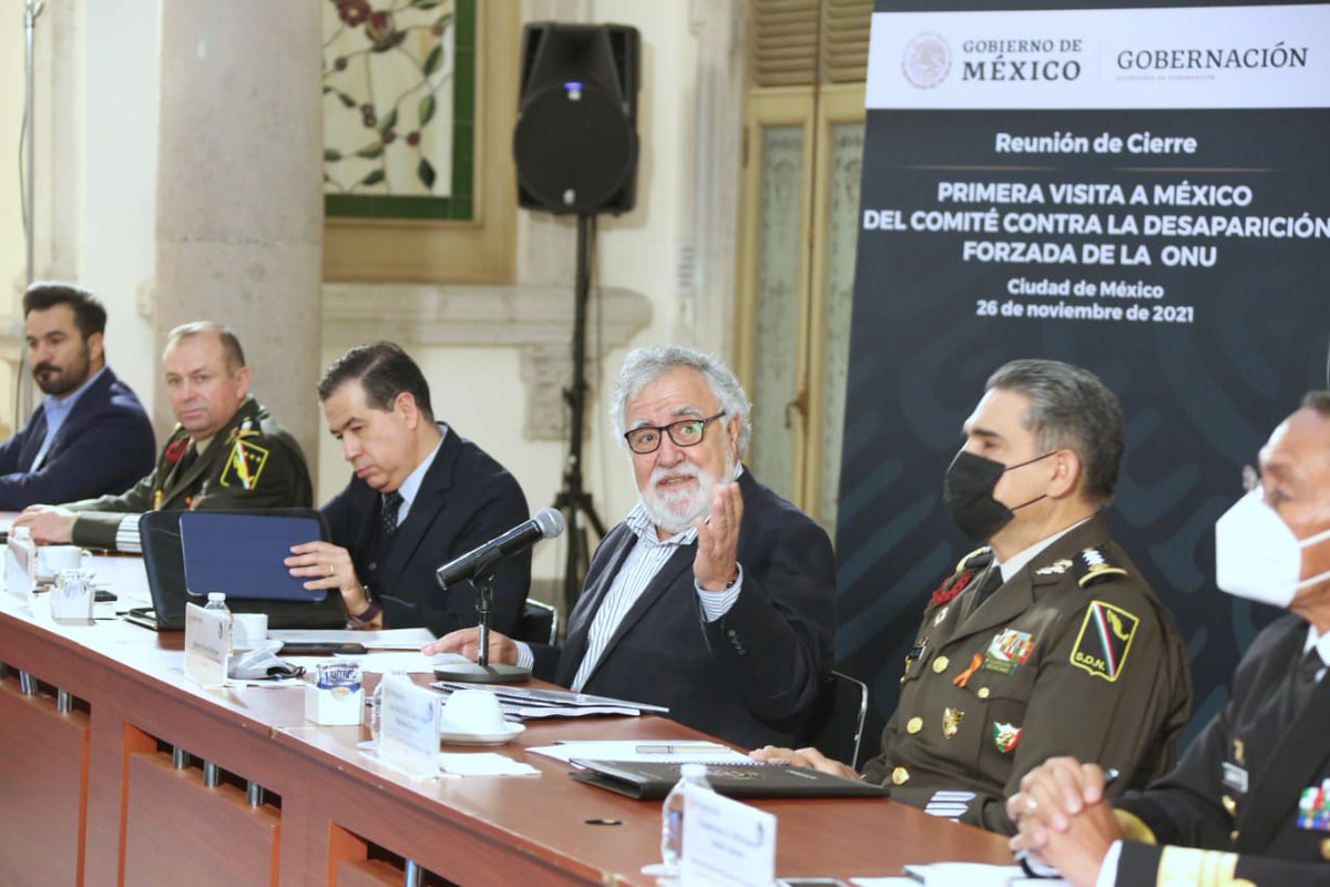 A_Encinas_R's tweet photo. Concluye visita a #México del Comité contra la Desaparición Forzada de la @ONUDHmexico https://t.co/Y3me0HwcAR