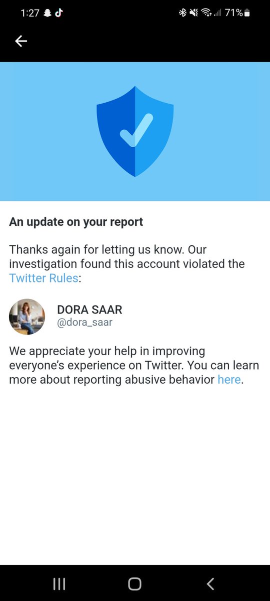 goldengriffen5's tweet photo. I made a Twitter bot to report fake accounts and it's working #NerdTech https://t.co/UPZ75zTJEx