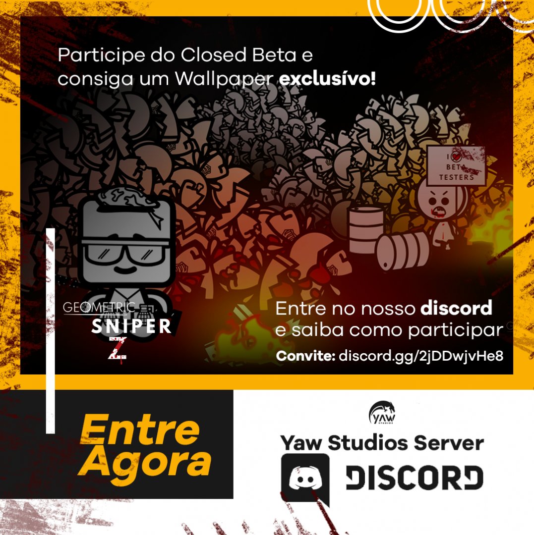 YawStudios's tweet photo. Entre no nosso discord e participe do Closed Beta! 🧟♂️
Link na bio
.
.
.
#gsz #steam #indie #closedbeta #yaw #dev #gamedev https://t.co/Oylh5JXQex
