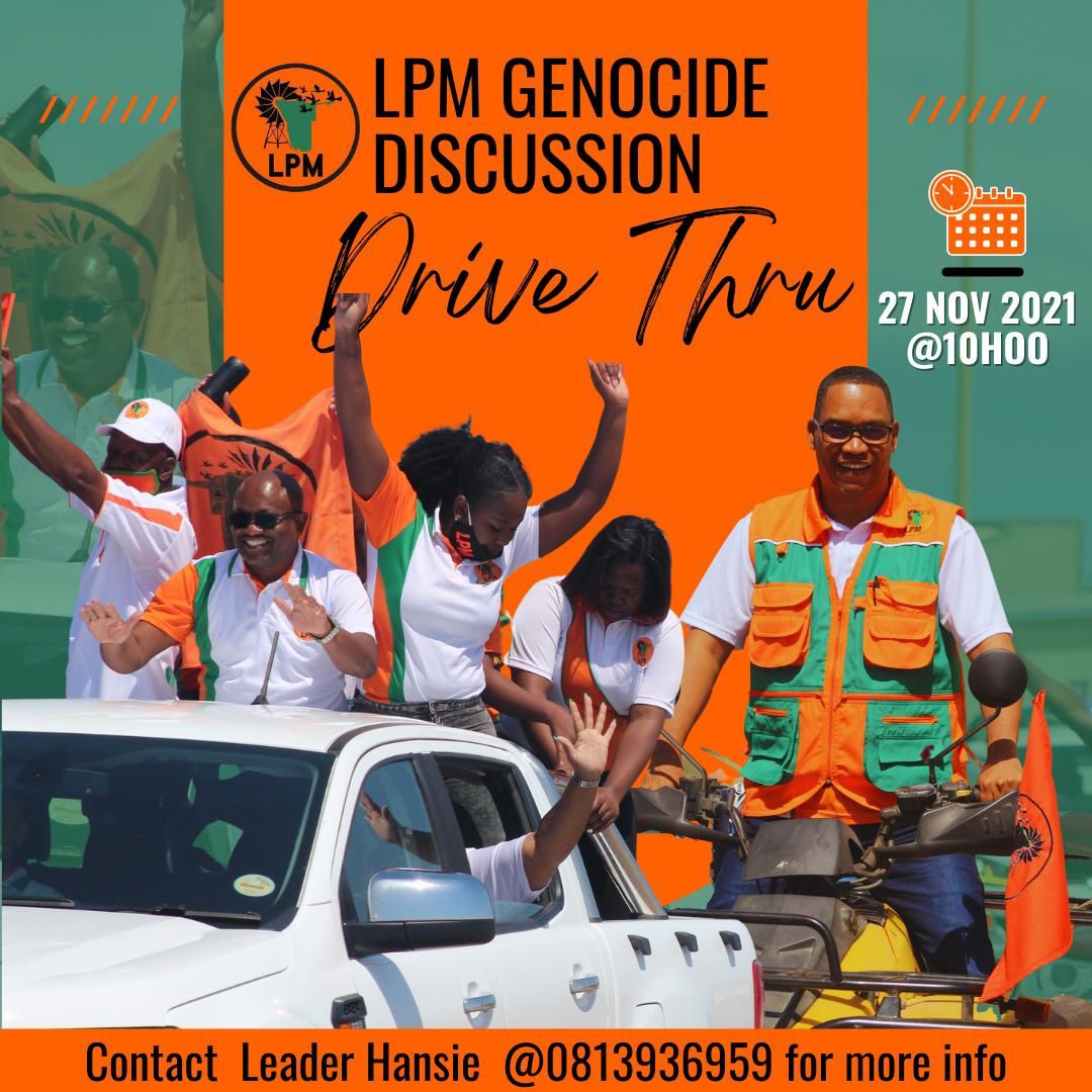 LandlessWing's tweet photo. Tomorrow we paint the streets orange. @hennyseibeb78 @lpm_namibia @Utaara1 @Duminga9 @karas_paul @SadeGawanas https://t.co/V0V6FYh6gv