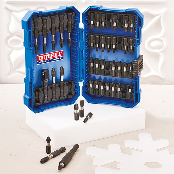 Real_Deals4You's tweet photo. NEW AND EXCLUSIVE, this @Faithfull_Tools 42 Piece Impact #BitSet is exceptional value for only £12.99! 👍🏼 Contains 42 professional 1/4in hex drive impact bits, specifically designed for use in high torque #impactdrivers - https://t.co/JoqqvOkhZs #PowerTools https://t.co/OdO3gxIpCf