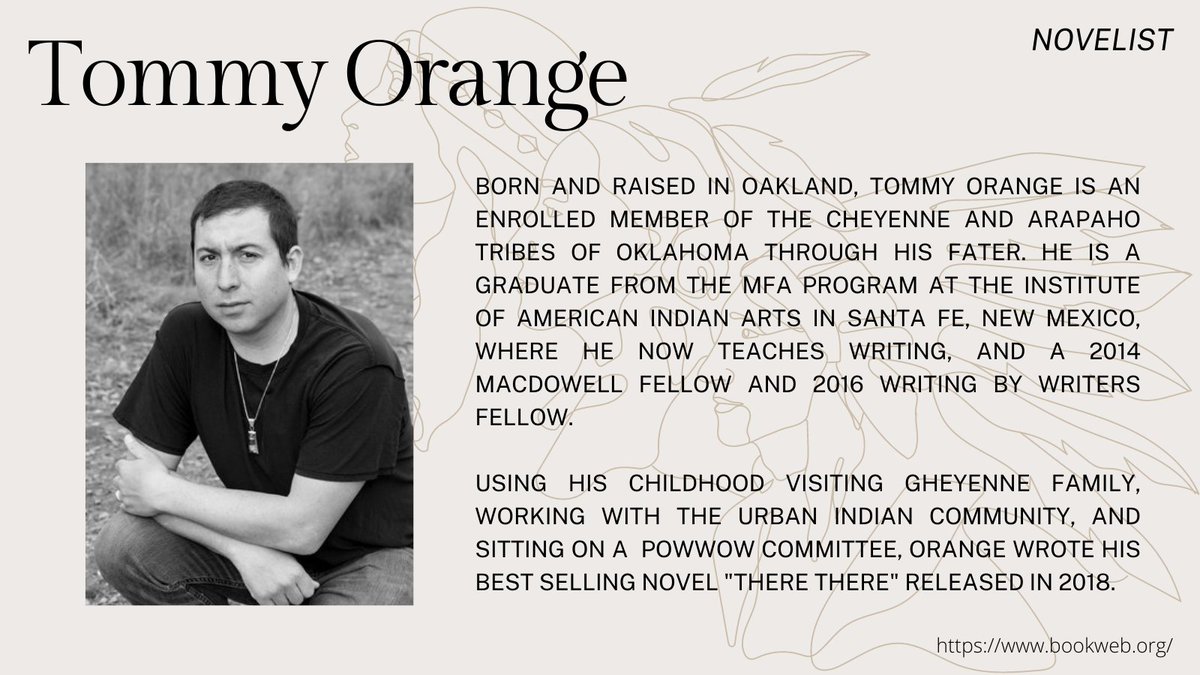 #NativeAmericanHeritageMonth #NativeAuthor #TommyOrange