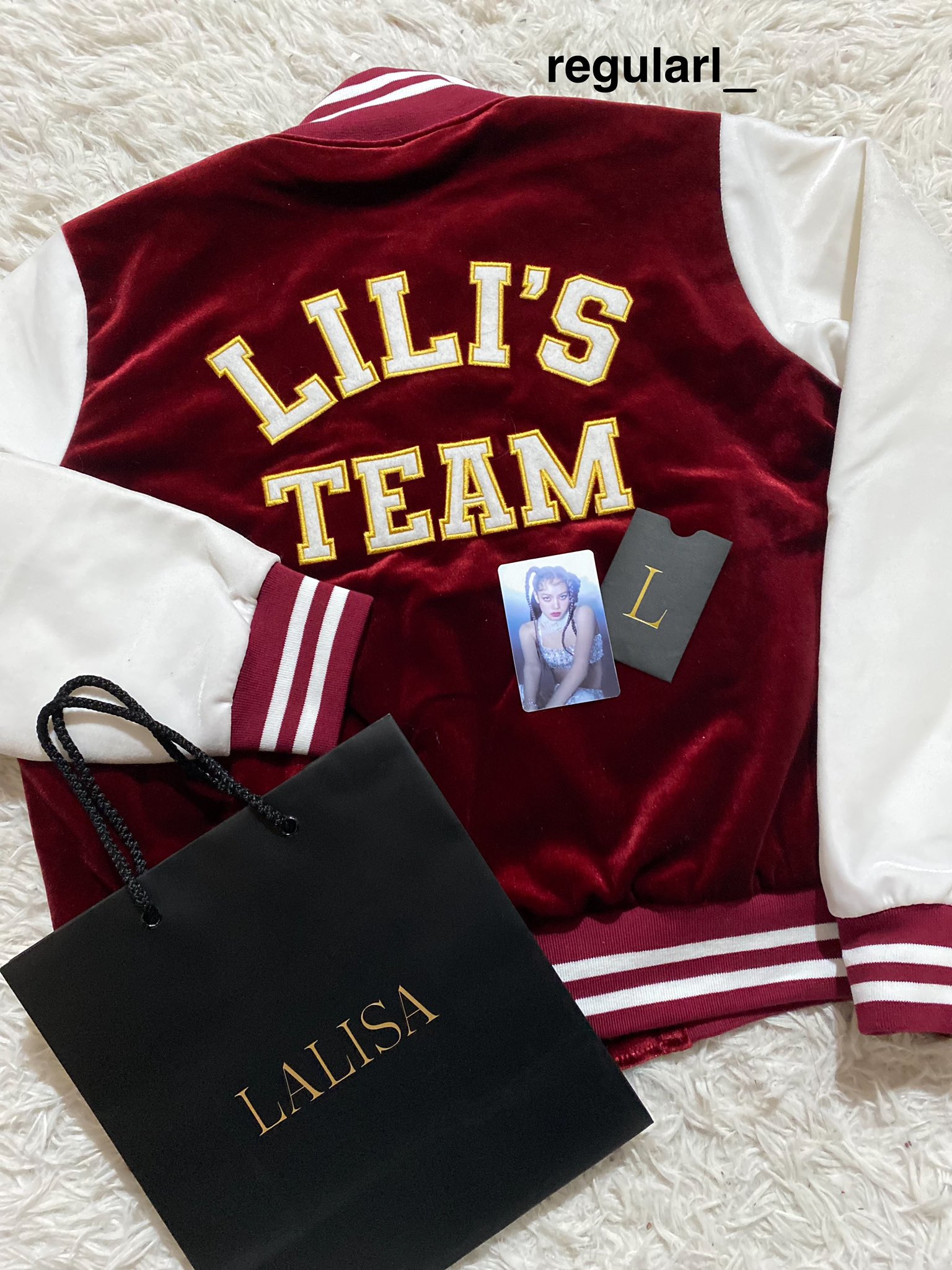 【未使用】LILI'S TEAM LALISA TEAM JACKETジャケット 🎸⭐️ on X: 