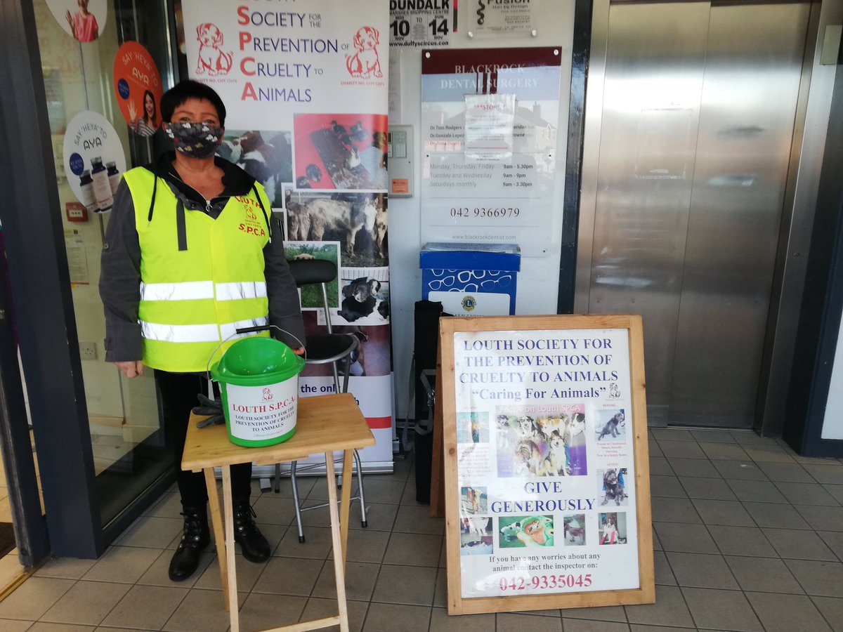 louthspca's tweet photo. Bucket collection, Centra Blackrock, November 26th &amp; 27th.

 As always, funds go towards the day to day running of our facilities, vet bills, medication, food etc.

Can't make a donation in person? Please go to https://t.co/HytpH5dGUJ 

Please give generously🐾

Thank You🐾 https://t.co/xltJr0tuWQ