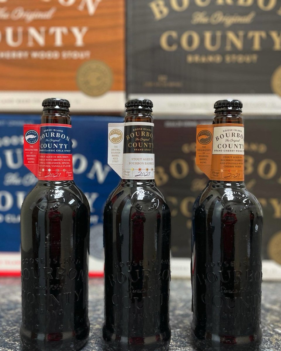 Looking for Goose Island Bourbon County Stout? We have varieties available in store while supplies last.

Happy shopping!