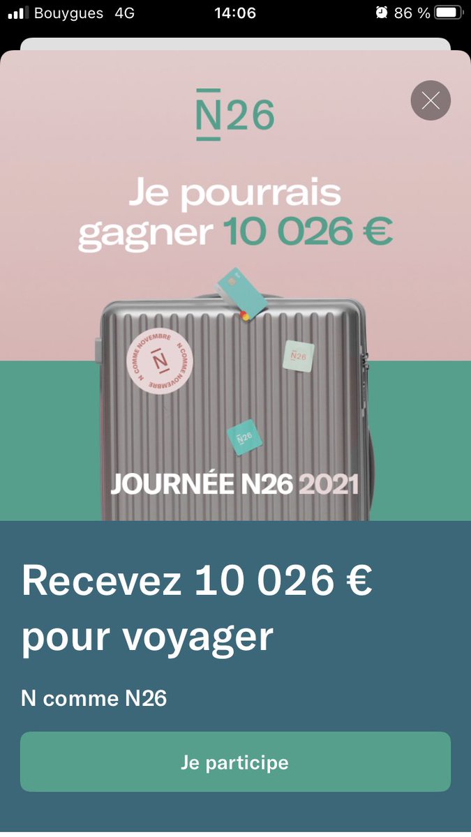 MCbets_'s tweet photo. @N26FR La Nouvelle Orléans ça marche ? Parceque si oui c’est un grand oui pour bibi et je rentre préparer ma valise #iN26 https://t.co/SiVGlttX5q
