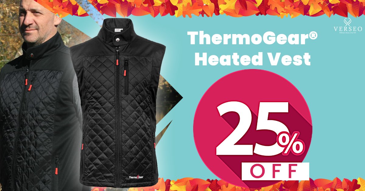 verseocares's tweet photo. ThermoGear® Heated Vest at 25% OFF! This can be used as liner or regular vest.

Shop now @ >https://t.co/ksAOwNH7u4

#blackfridaysale #comfort #goodbuy https://t.co/3fwWNYgG1d