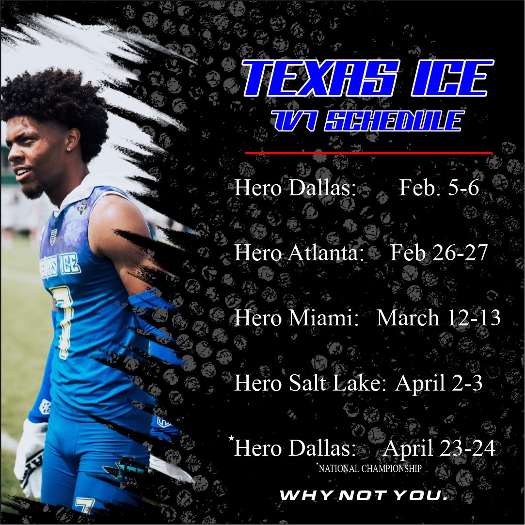 TexasICE7v7's tweet photo. 🚨ICE BLACK FRIDAY🚨

Register Today For The Discounted Rate Of ONLY $15🚨

🚨ONLY 40 tickets 🎫 will be sold at this low rate🚨

$30 WALK UP FEE the day of the event 🗣

DONT hesitate… REGISTER TODAY 
👇👇👇👇👇👇👇👇👇👇👇👇

https://t.co/nlhZPybCSq https://t.co/68vLeHvaAc